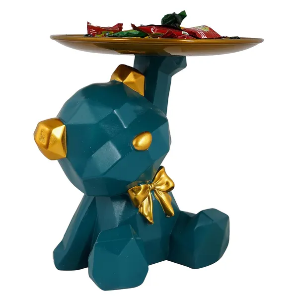 Cool_Dog_Showpiece_of_Sitting_Position_of_Blue_Color_|_For_Home_Decor_Showpiece