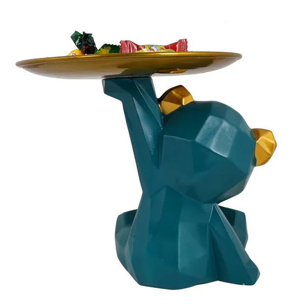 Cool_Dog_Showpiece_of_Sitting_Position_of_Blue_Color_|_For_Home_Decor_Showpiece