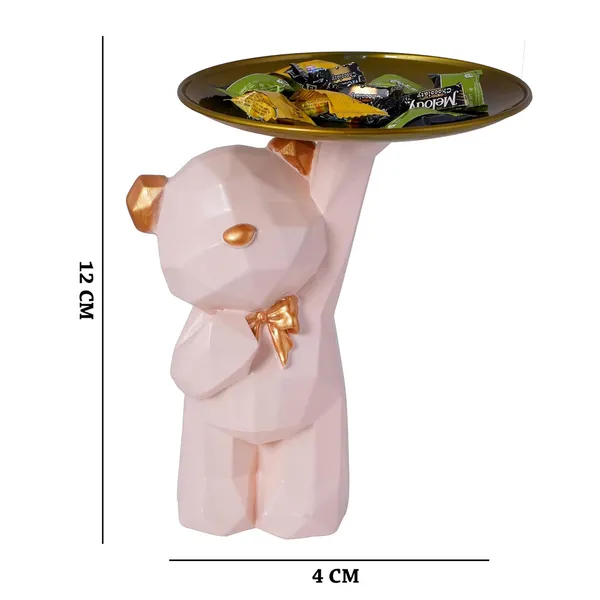 Cool_Dog_Statue_with_Plate_of_Multicolor_|_For_Home_Decoration