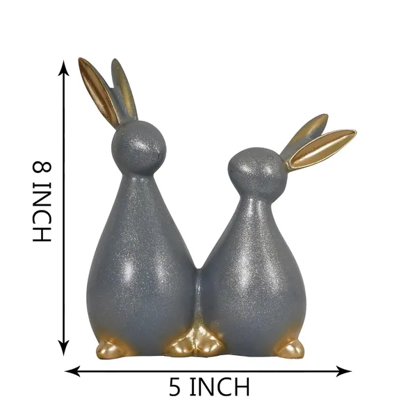 Bunny_with_Heart_Shaped_Design_Showpiece_of_Set_of_2_|_Luxury_Home_Decor_&_Gifts
