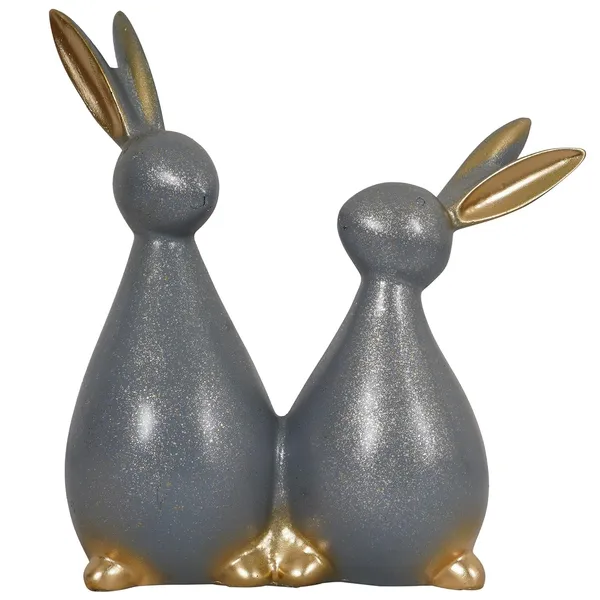 Bunny_with_Heart_Shaped_Design_Showpiece_of_Set_of_2_|_Luxury_Home_Decor_&_Gifts