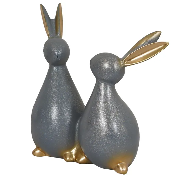 Bunny_with_Heart_Shaped_Design_Showpiece_of_Set_of_2_|_Luxury_Home_Decor_&_Gifts