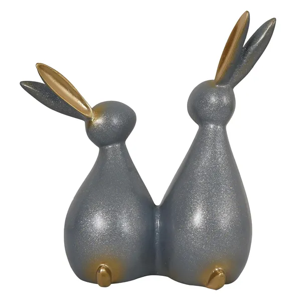 Bunny_with_Heart_Shaped_Design_Showpiece_of_Set_of_2_|_Luxury_Home_Decor_&_Gifts