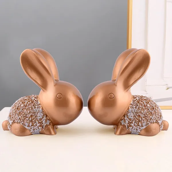 Cute_Bunnies_Rabbit_Animal_Showpiece_of_Golden_Color_of_Set_of_2_|_Heritage_Look_for_Home_Decor