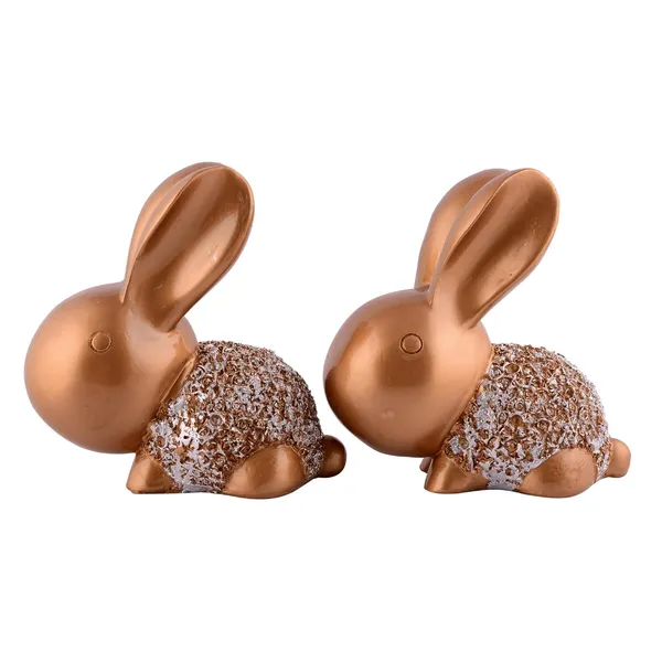 Cute_Bunnies_Rabbit_Animal_Showpiece_of_Golden_Color_of_Set_of_2_|_Heritage_Look_for_Home_Decor