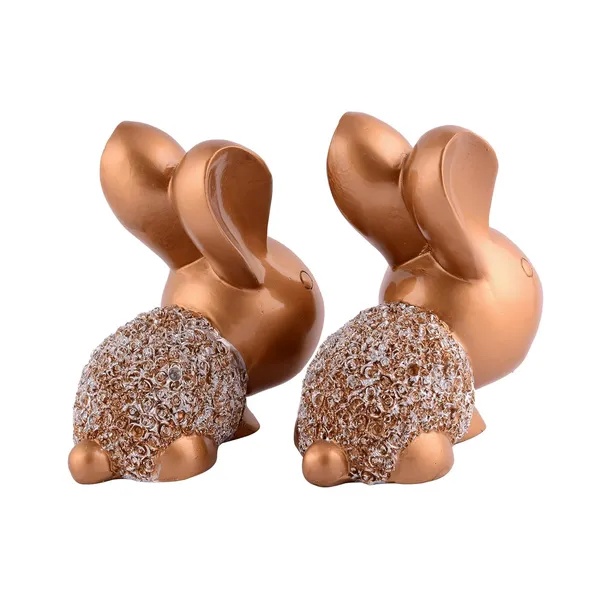 Cute_Bunnies_Rabbit_Animal_Showpiece_of_Golden_Color_of_Set_of_2_|_Heritage_Look_for_Home_Decor