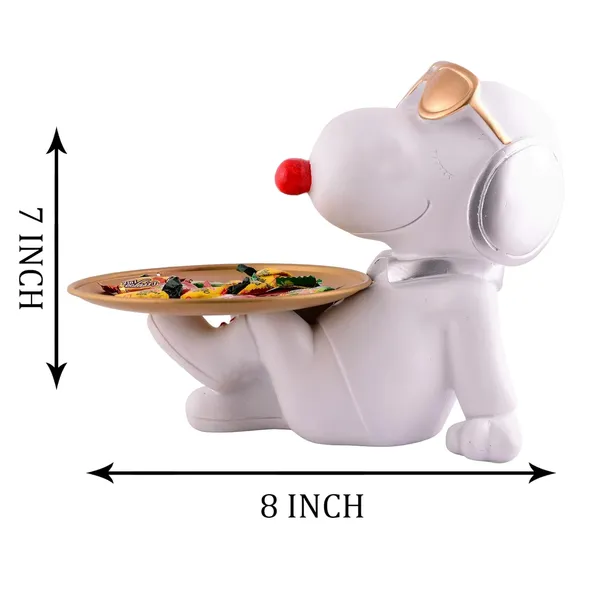 Dog_Showpiece_with_Tray_of_White_Color_|_Luxury_Home_Decor_Accent