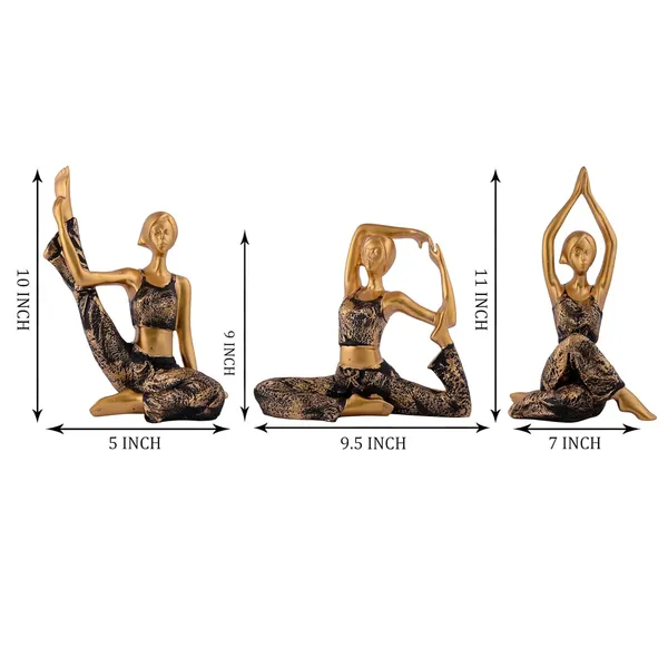 Cooper_Lady_Yoga_Poses_Statue_of_Multicolor_|_For_Home_Decoration