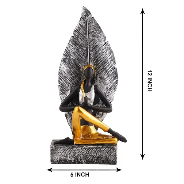 Sukhasana_Yoga_Poses_Statue_of_Black_and_Golden_Color_|_Artistry_Gift_Item