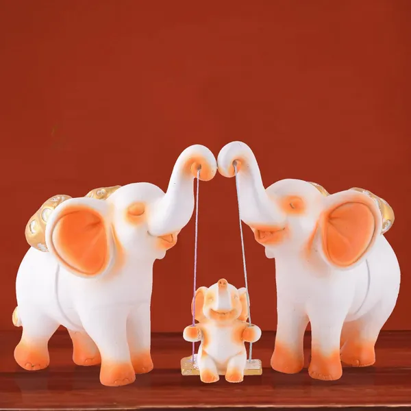 Elephant_Showpiece_of_White_Color_of_Set_of_3_|_For_Home_&_Office_Decor