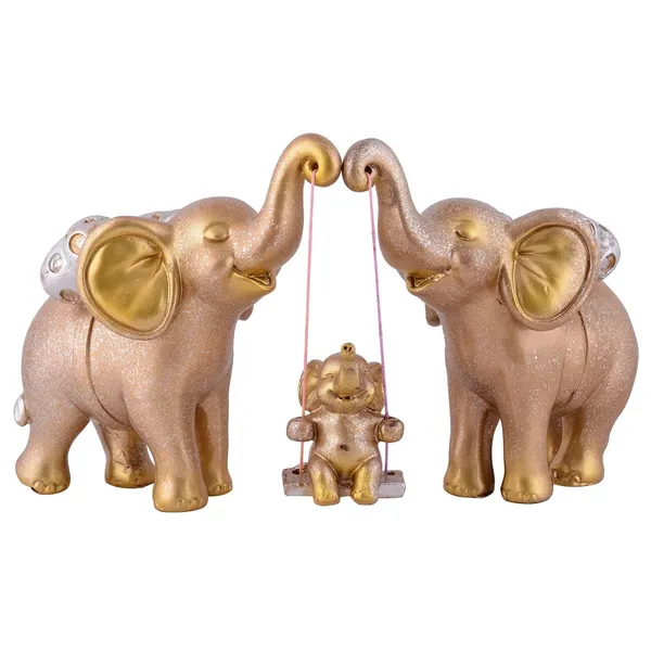 Elephant_Showpiece_of_Golden_Color_|_Home_Decor_for_Asthetic_Apeal