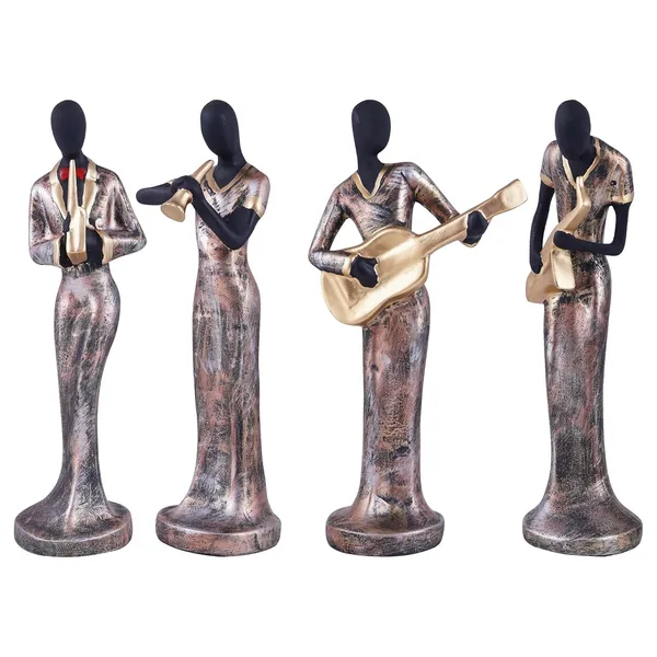 Polyresin_Lady_Hand_Musical_Instrument_Statue_Showpiece_of_Set_of_4_|_For_Home_Decor