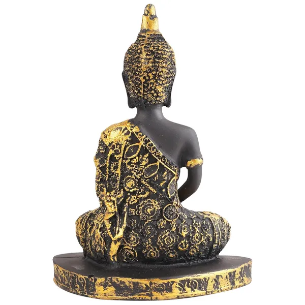 Spiritual_Buddha_Showpiece_of_Black_and_Golden_Color_|_Elegant_Decorative_Gift_Item