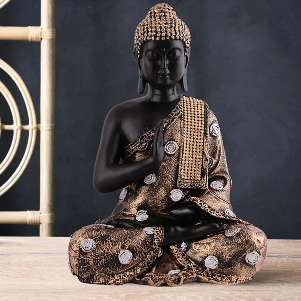 Samadhi_Buddha_Showpiece_of_Black_and_Golden_Color_|_For_Home_&_Office_Decor