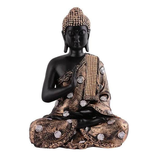 Samadhi_Buddha_Showpiece_of_Black_and_Golden_Color_|_For_Home_&_Office_Decor