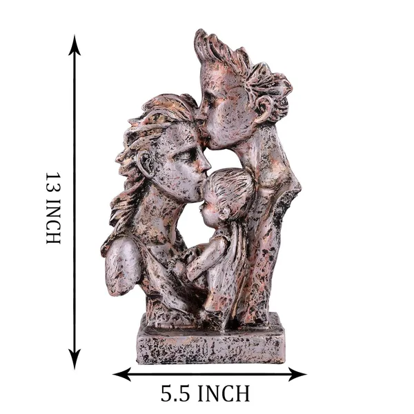Mother_and_Father_with_Child_Love_Showpiece_of_Metallic_Rose_Gold_Color_|_Royal_Decor_for_Home
