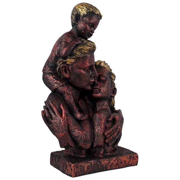 Polyresin_Loving_Symbol_Family_Mother_Father_Child_Showpiece_|_For_Home_Decoration