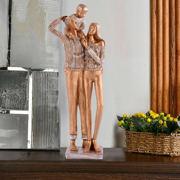 Mother_and_Father_with_Child_Family_Love_Statue_Showpiece_of_Multicolor_|_Decorative_Item_for_Home_Decor