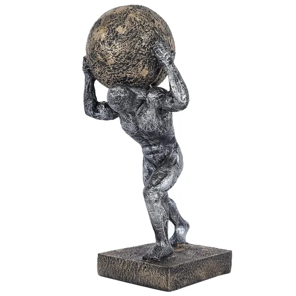 Earth_Men_Showpiece_of_Golden_and_Grey_Color_|_For_Home_Decor_Showpiece