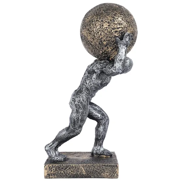 Earth_Men_Showpiece_of_Golden_and_Grey_Color_|_For_Home_Decor_Showpiece
