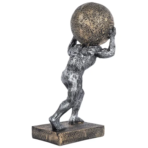 Earth_Men_Showpiece_of_Golden_and_Grey_Color_|_For_Home_Decor_Showpiece