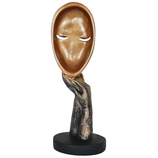 Human_Lady_Face_Showpiece_of_Golden_Color_|_For_Home_Decoration