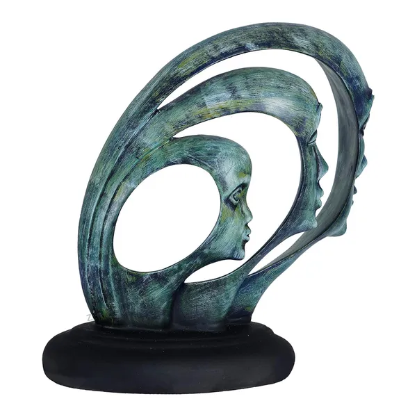 Lady_Face_Showpiece_of_Standing_Position_OF_Blue_Color_|_Elegant_Touch_on_Home_Decor