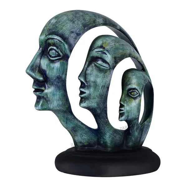 Lady_Face_Showpiece_of_Standing_Position_OF_Blue_Color_|_Elegant_Touch_on_Home_Decor