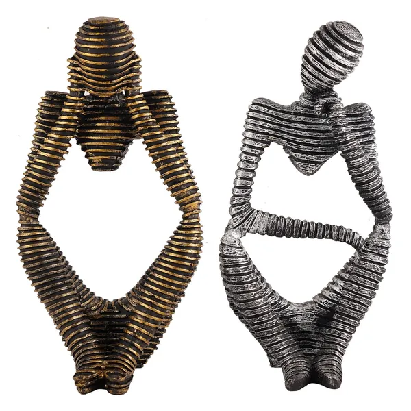 Thinking_Man_Showpiece_of_Set_of_2_|_Antique_Decorative_Item
