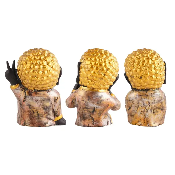 Buddha_Monk_Statue_of_Black_Color_of_Set_of_3_|_For_Home_Decor_Showpiece