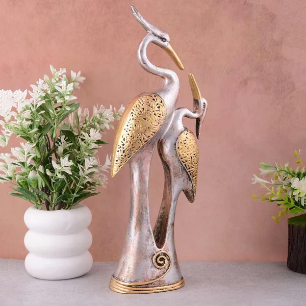 Good_Luck_Swan_of_Golden_Color_|_For_Home_Decor_Showpiece