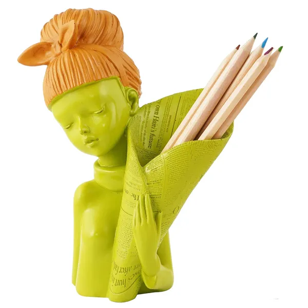 Angel_Fantasy_of_Winged_Girl_Statue_of_Green_Color_|_For_Home_Decor_Showpiece