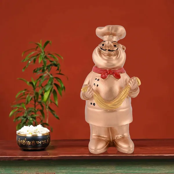 Golden_Cute_Chef_Showpiece_of_Golden_Color_|_For_Home_Decoration