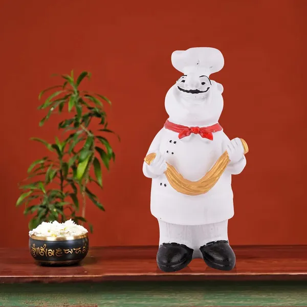 Chef_Showpiece_of_White_Color_|_Premium_Look_for_Home_Decor