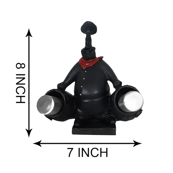 Kitchen_Tool_Set_of_Spatula_Salt_and_Pepper_Shaker_of_Black_Color_|_For_Home_Use