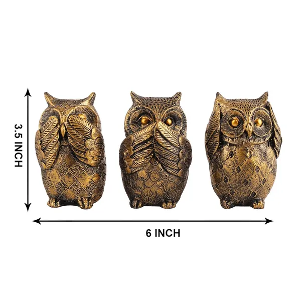 Owl_Showpiece_of_Golden_Color_of_Set_of_3_|_Artistry_Gift_Item
