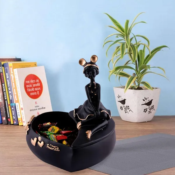 Handicrafted_Design_Lady_with_Basket_Showpiece_of_Black_Color_|_Antique_Decorative_Item