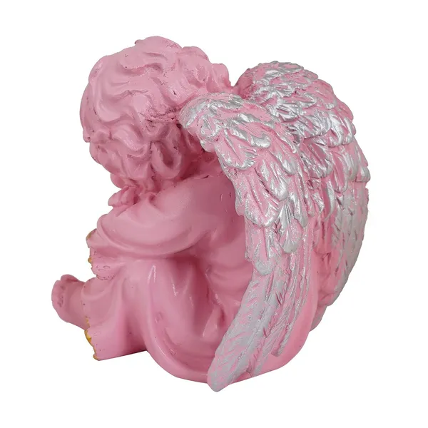 Angel_Girl_Showpiece_of_Pink_Color_|_For_Home_Decoration