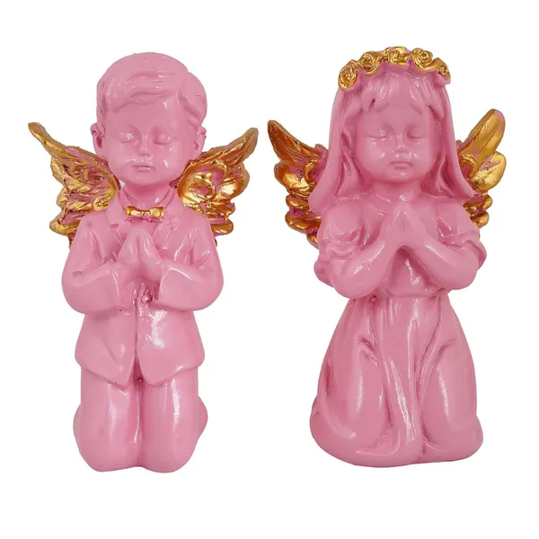 Angel_Girl_and_Wings_Boy_Statue_of_Set_of_2_of_Pink_Color_|_For_Home_Decor_Showpiece