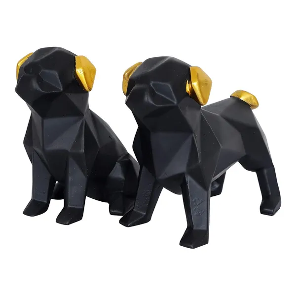 Dog_Sitting_Cute_Pair_Showpiece_of_Black_Color_|_For_Home_Decor_Showpiece