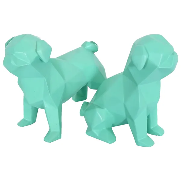 Cute_Dog_Pair_Showpiece_of_Light_Green_Color_|_Elegant_Touch_on_Home_Decor