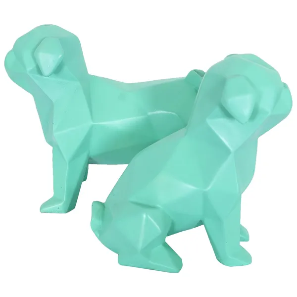Cute_Dog_Pair_Showpiece_of_Light_Green_Color_|_Elegant_Touch_on_Home_Decor
