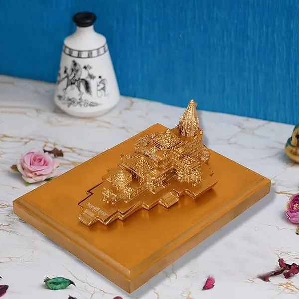 Ram_Mandir_with_Wooden_Plate_Showpiece_of_Brown_Color_|_Premium_for_Home_Decor