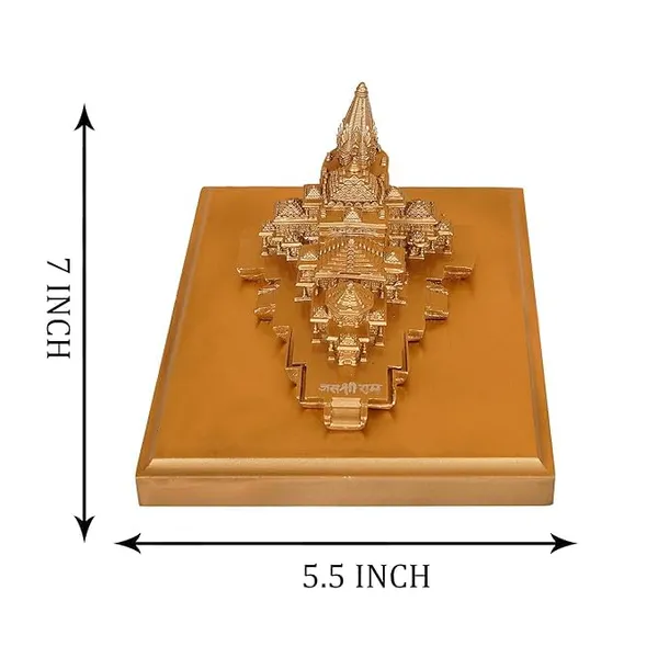 Ram_Mandir_with_Wooden_Plate_Showpiece_of_Brown_Color_|_Premium_for_Home_Decor
