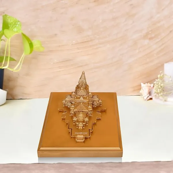Ram_Mandir_with_Wooden_Plate_Showpiece_of_Brown_Color_|_Premium_for_Home_Decor