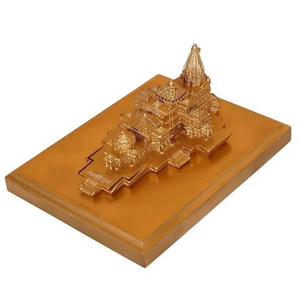 Ram_Mandir_with_Wooden_Plate_Showpiece_of_Brown_Color_|_Premium_for_Home_Decor