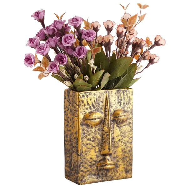 Ancient_Face_Design_Flower_Vase_Showpiece_|_Antique_Item_for_Home_Decor