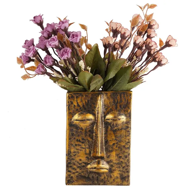 Ancient_Face_Design_Flower_Vase_Showpiece_|_Antique_Item_for_Home_Decor