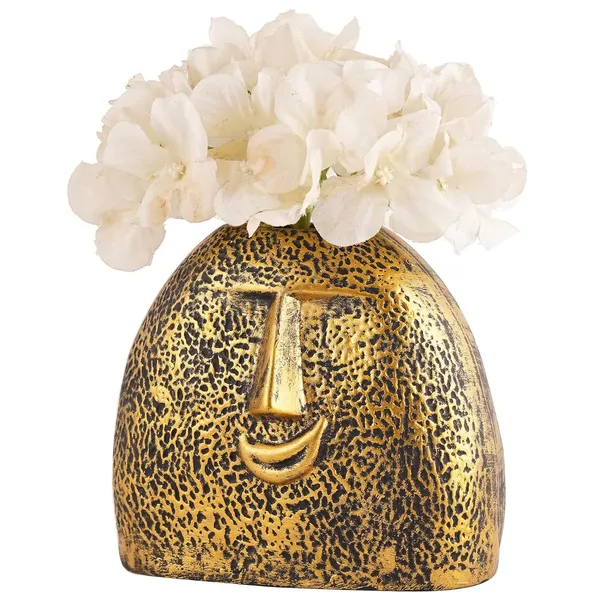 Face_Circle_Design_Flower_Vase_of_Golden_Color_|_Premium_Look_for_Home_Decor