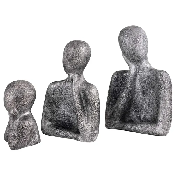 Abstract_Home_Souvenirs_Family_Showpiece_of_Set_of_3_|_For_Home_Decoration